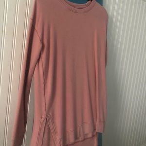 Oversized Pink Sweatshirt